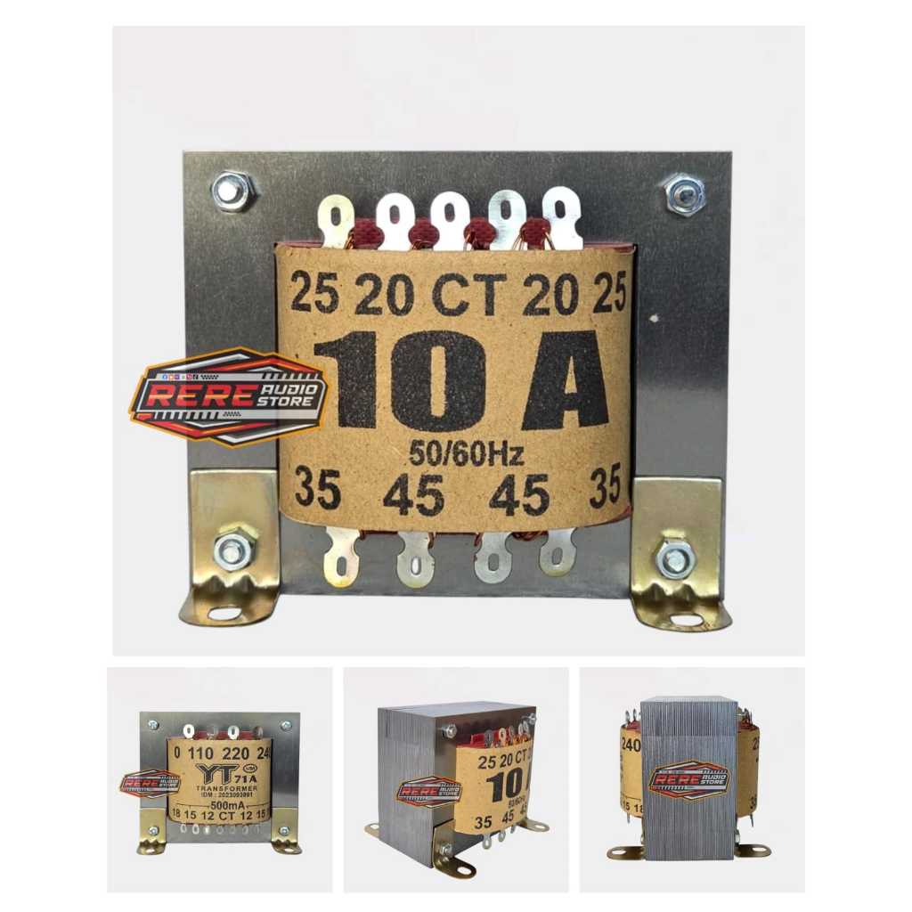 TRAFO 10 AMPERE KECIL CT 42Volt / TRAVO 45Volt
