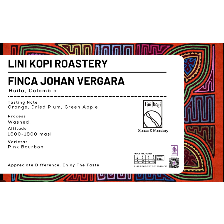 

Best Seller Beans Finca Johan Vergara - Lini Kopi.id Roastery