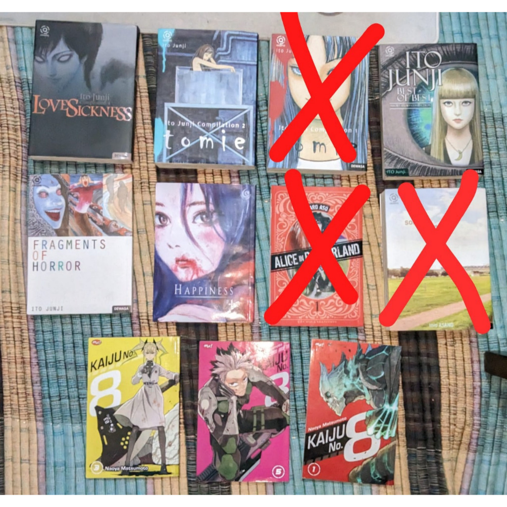 Buku komik second kolpri
