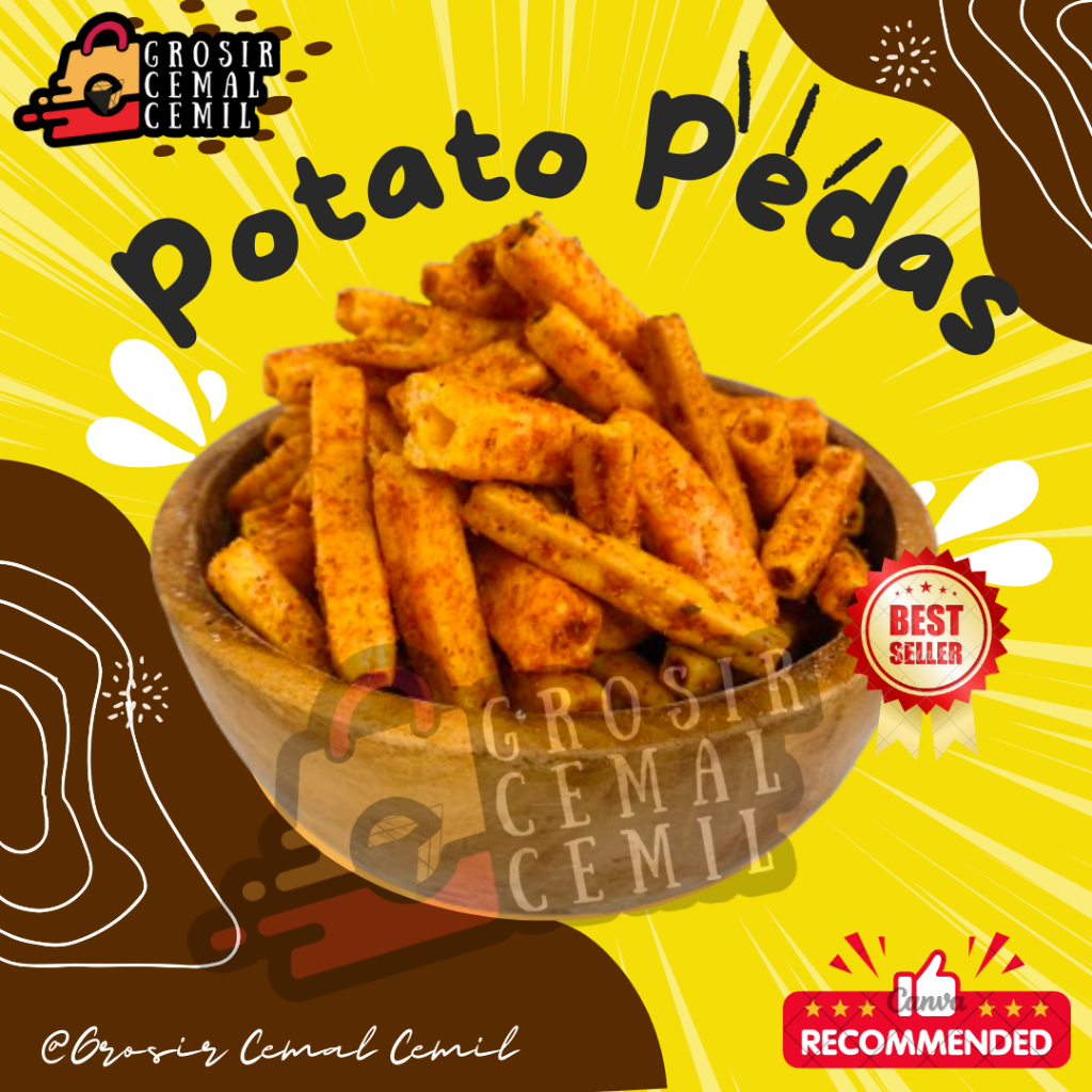 

SNACK POTATO BANTAT PEDAS DAUN JERUK 250 GR