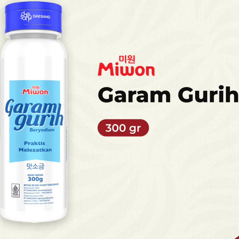 Miwon Garam Gurih 300 gr