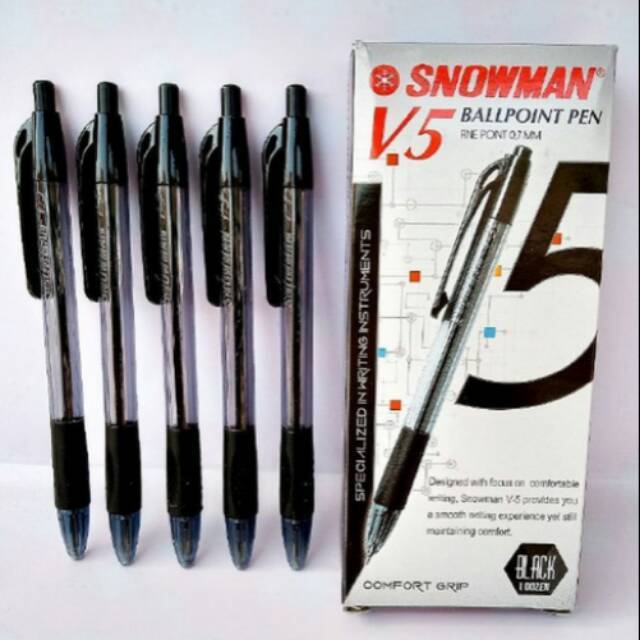 

Pulpen/Bolpoint/Bolpen Snwoman V3 dan V5