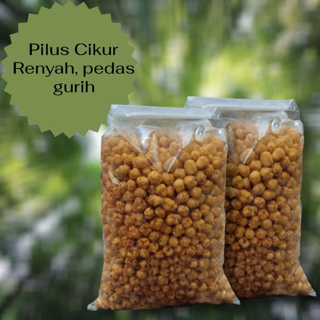 

pilus Cikur Renyah 1kg enak pedas & gurih