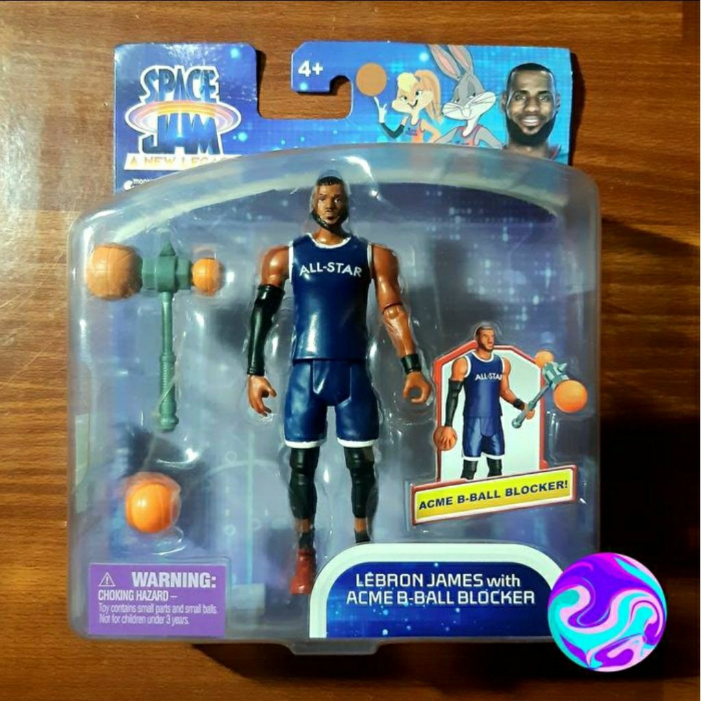 Mainan Action Figure - Space Jam (Lebron James All Star) ORI
