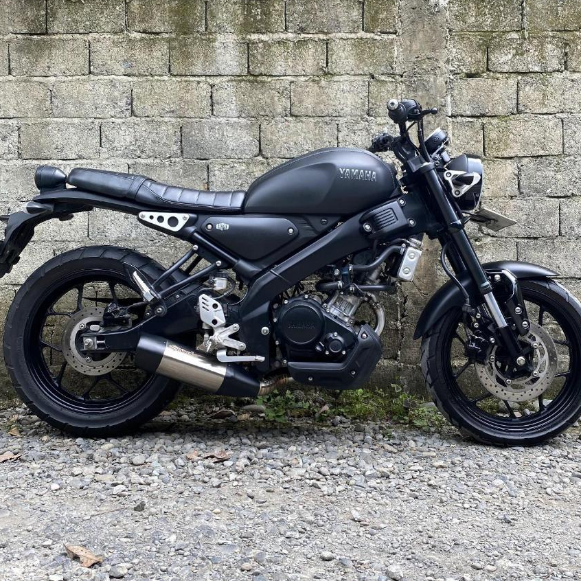 Knalpot Custom Xsr 155 Type CMT 25 Fullsistem Original Smoke muffler