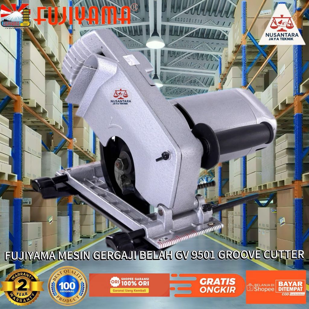 FUJIYAMA GV 9501 Groove Cutter Mesin Gergaji Belah NUSANTARA JAYA TEKNIK