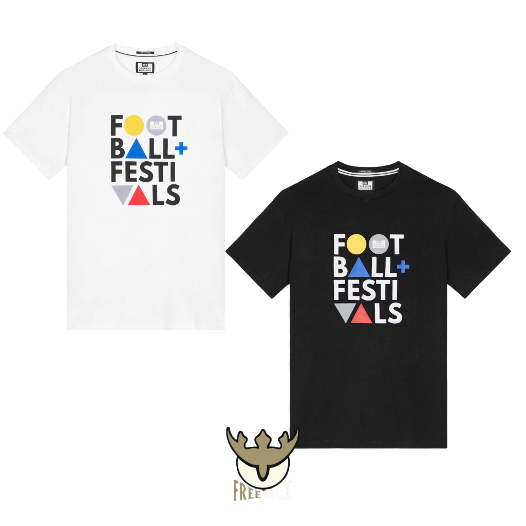 T SHIRT WEEKEND OFFENDER FOOTBALL + FESTIVAL ORIGINAL