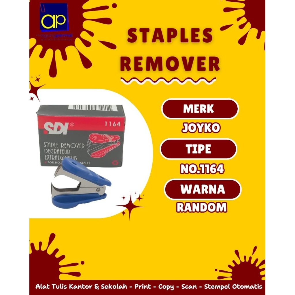 

Staple Remover Deli SDI 1164
