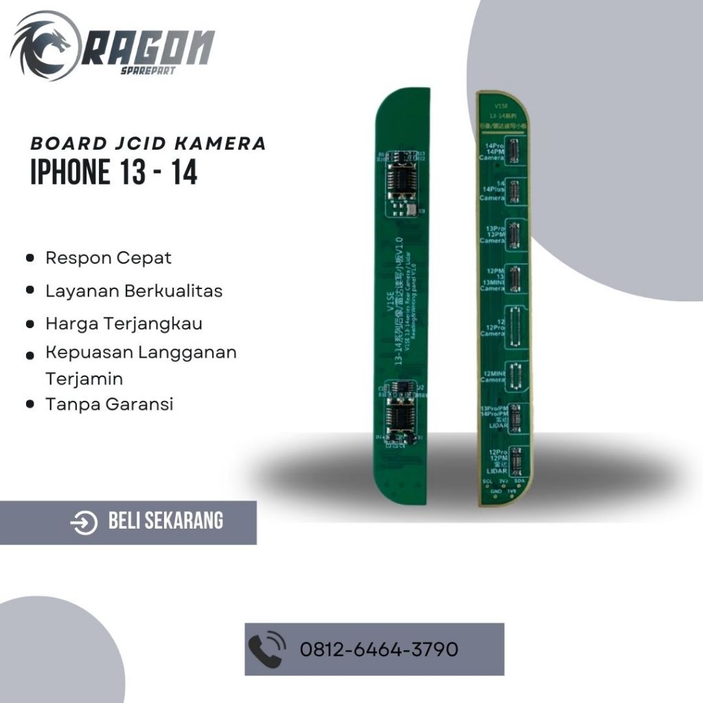 JCID V1SE / V1S BOARD KAMERA FOR IP 13 - 15 ORIGINAL