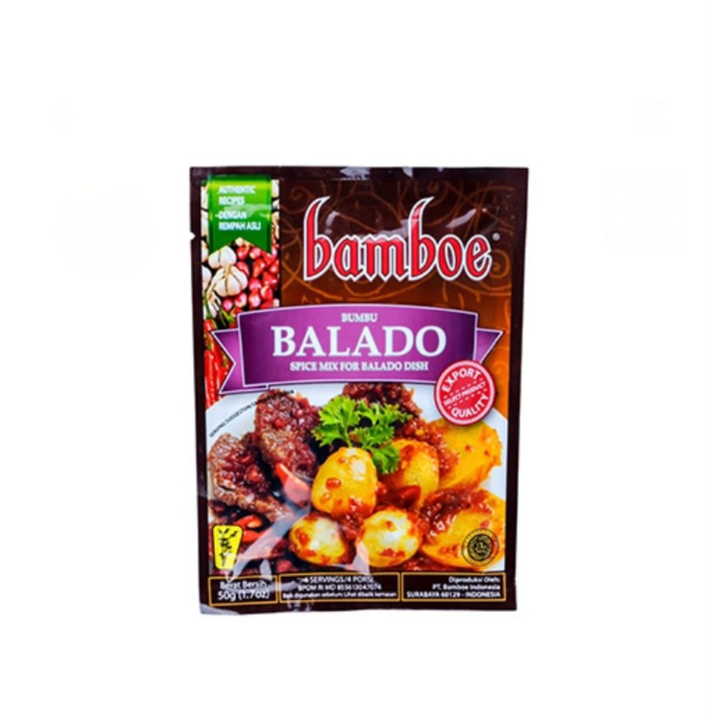 

bamboe bumbu balado 50 gram