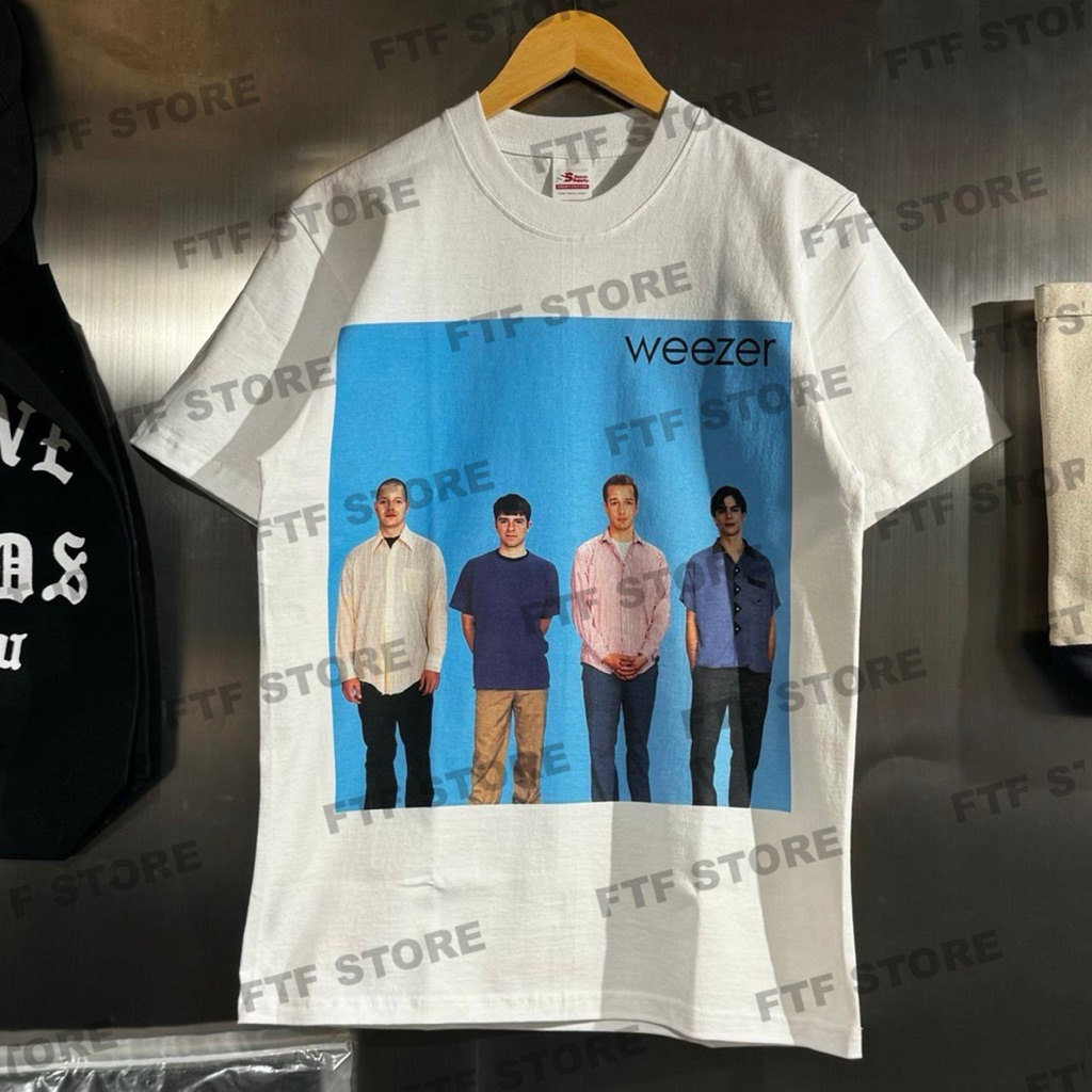 WEEZER - BLUE ALBUM 1994 TSHIRT WHITE
