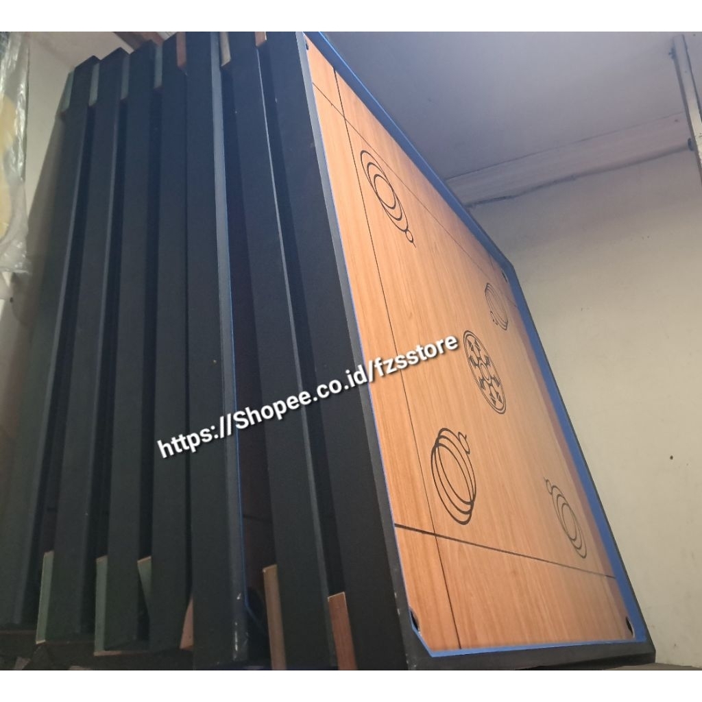 Papan Karambol / meja karambol / papan kerambol bonus koin kristal karambol