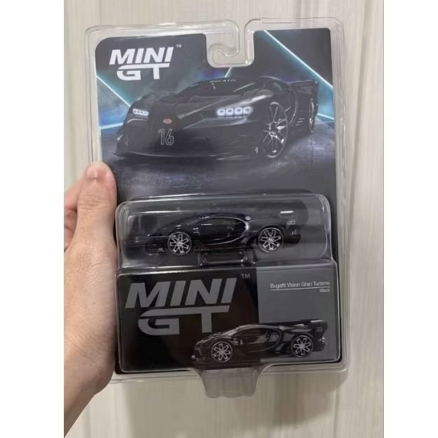 Mini GT bugatti vision gran turismo blister