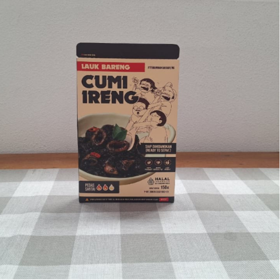

LAHAP BENER CUMI IRENG 150 GR
