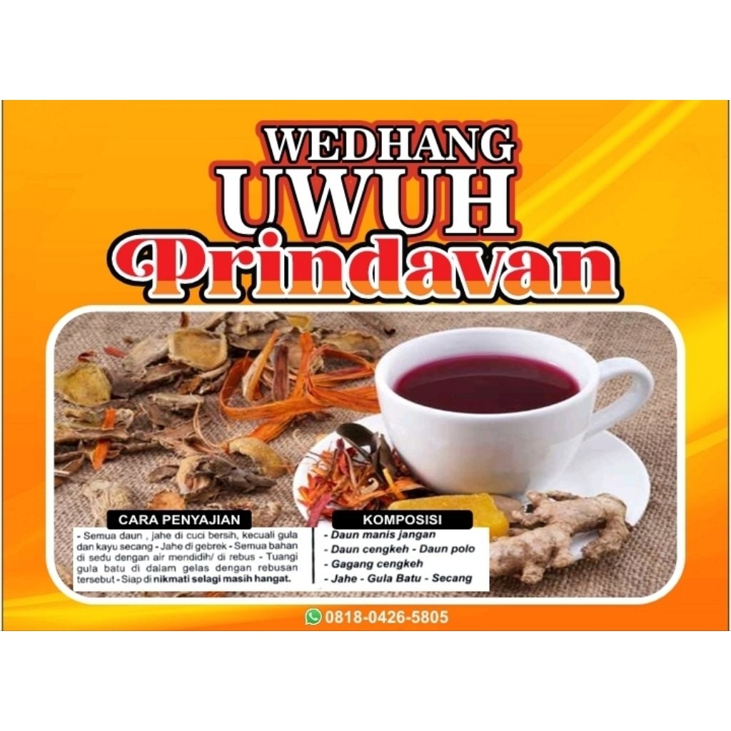 

Wedhang Uwuh Prindavan