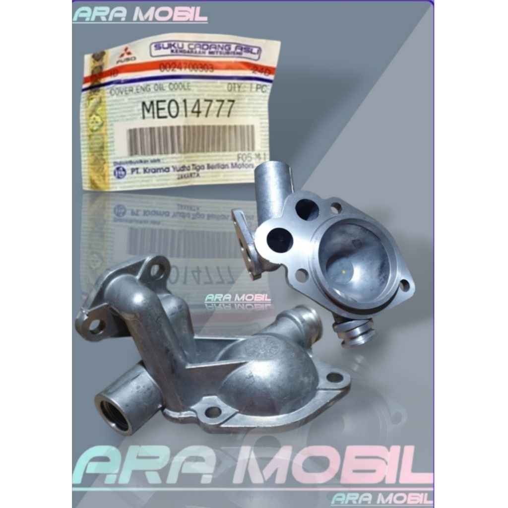 COVER OIL COOLER tutup rumah pendingin oli kuler culer coler ASLI DAN MITSUBISHI PS100 PS120 COLT DI