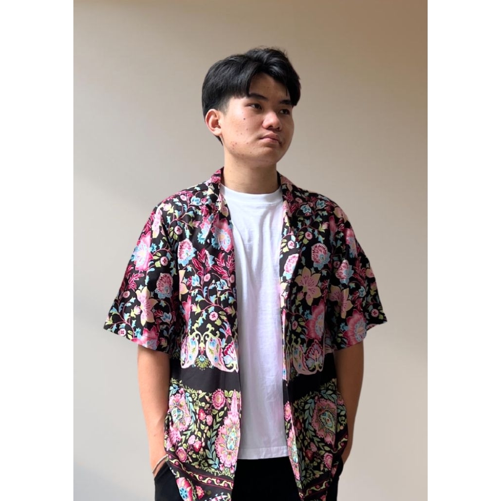 Bojone kemeja Batik  Pria Rayon Nakula I Bojone Batik shirt rayon Nakula