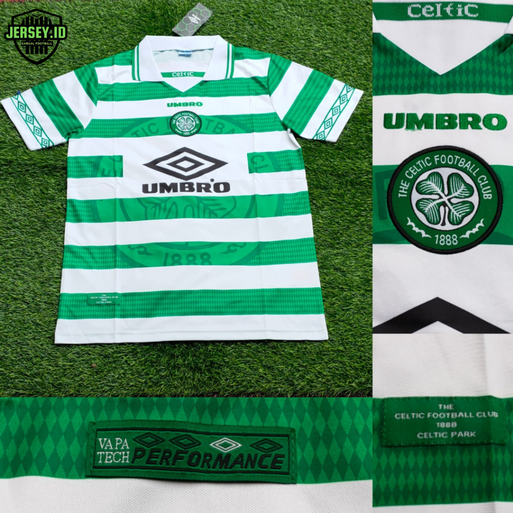 Jersey Retro Vintage Celtic Home 1997-1998