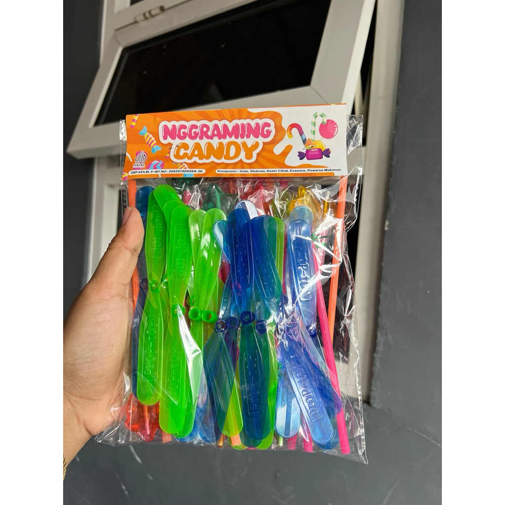 

PERMEN baling baling isi 20 pcs NGGRAMING CANDY LOLIPOP