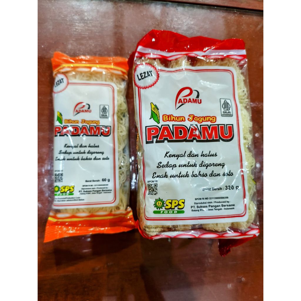 

MIE BIHUN JAGUNG PADAMU