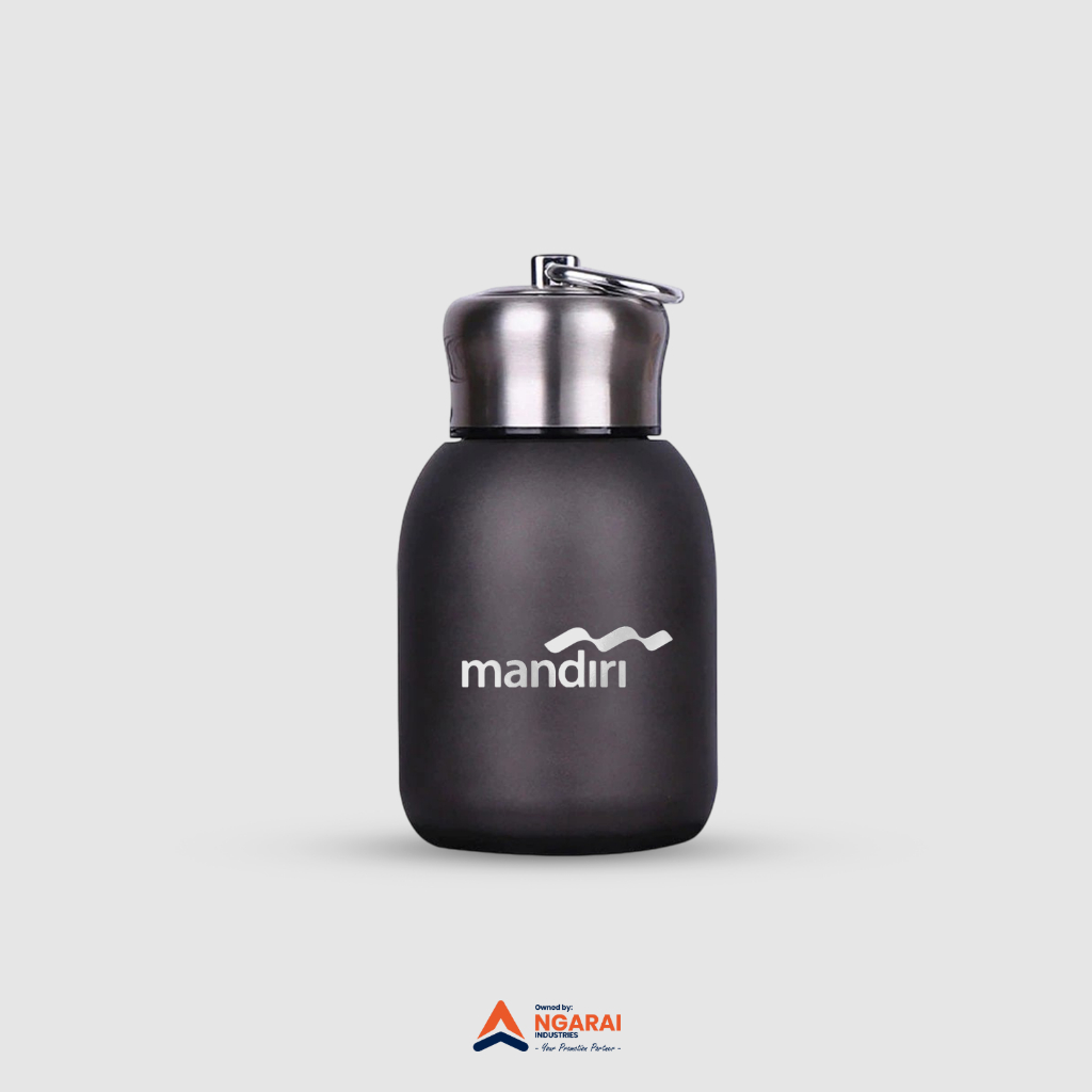 READY STOCK Ngarai Tumbler Mini Grafir Souvenir Promosi Bank Mandiri