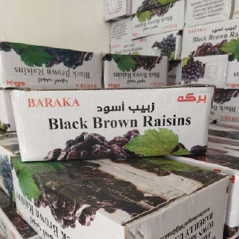 

Kismis Hitam ( 1 Dus/10Kg ) / Black Brown Raisin
