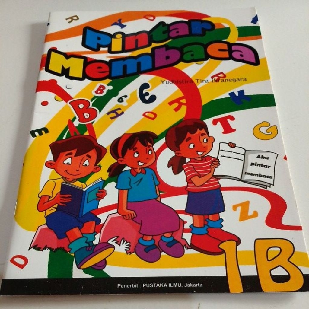 BUKU PINTAR MEMBACA JILID 1B FULL COLOUR