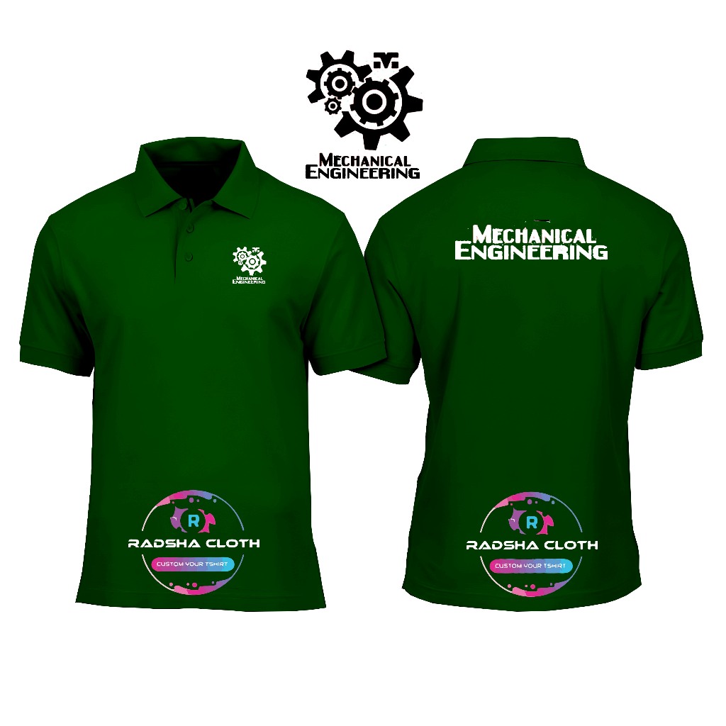 KAOS POLO SHIRT MECHANICAL ENGINEERING - POLO SHIRT MECHANICAL ENGINEERING