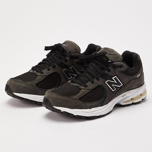 Sepatu 2002r - Dark Grey / White