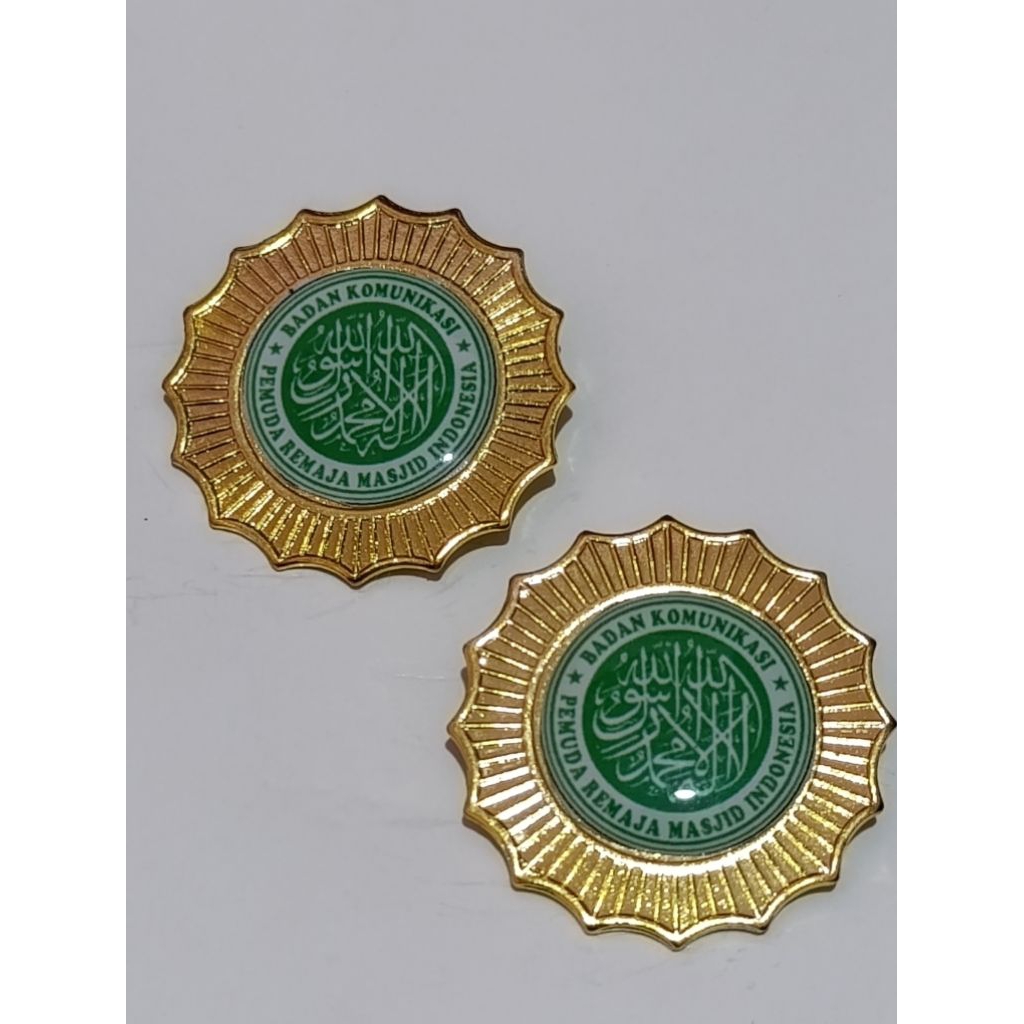 PIN MATAHARI PENITI LOGO BKPRMI REMAJA MASJID