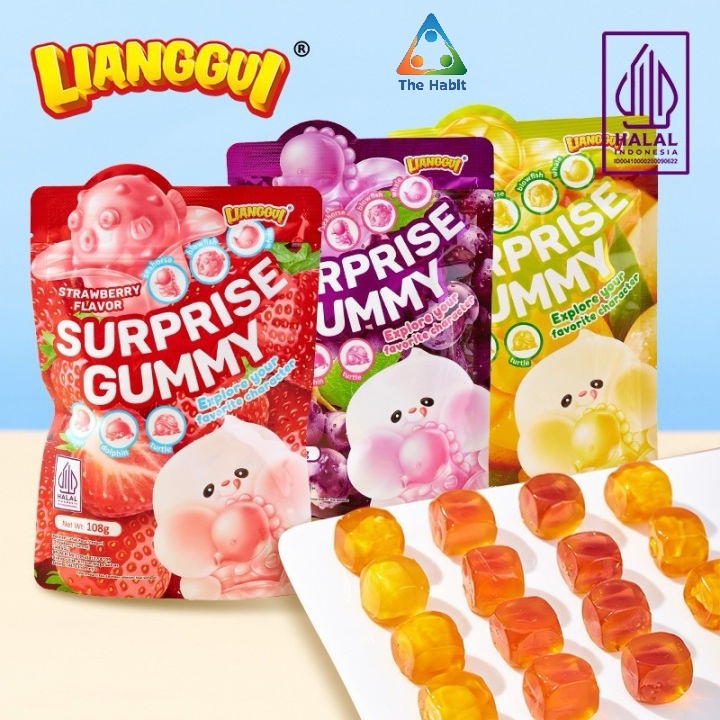 

(The Habit) Lian Gui Bingsu Gummy Manggo | Candy Manggo | Candy Coconut