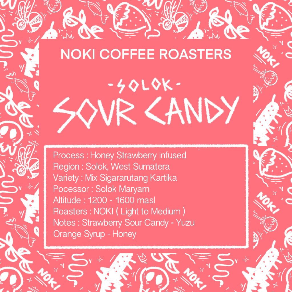 

SOLOK SOUR CANDY ( HONEY X STRAWBERRY ) FILTER COFFEE
