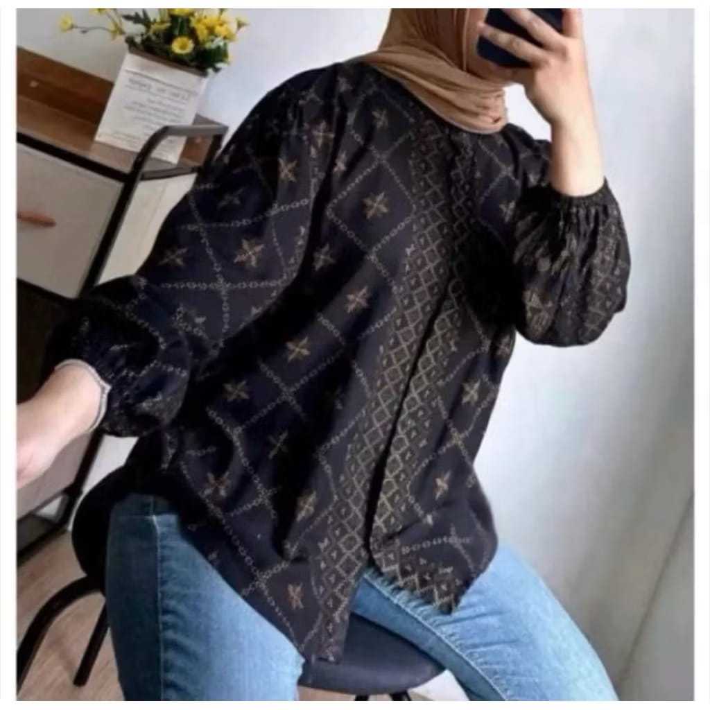 DODEA DEPOK- BATIK KEMEJA RAYON JUMBO L XL // KEMEJA KANCING // KEMEJA MOTIF // KEMEJA BIG SIZE // A