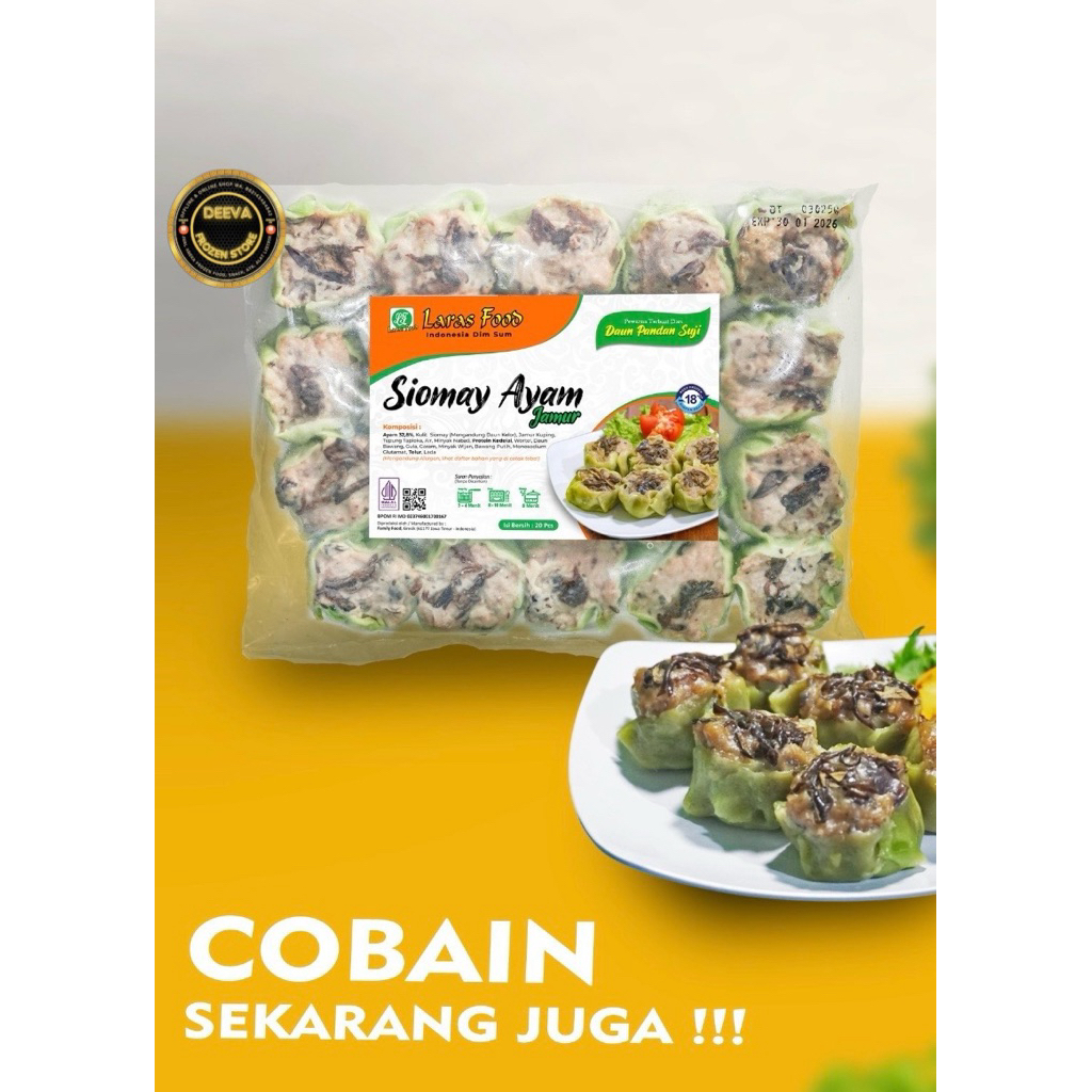 

Laras Food Somay Ayam Jamur 20pcs