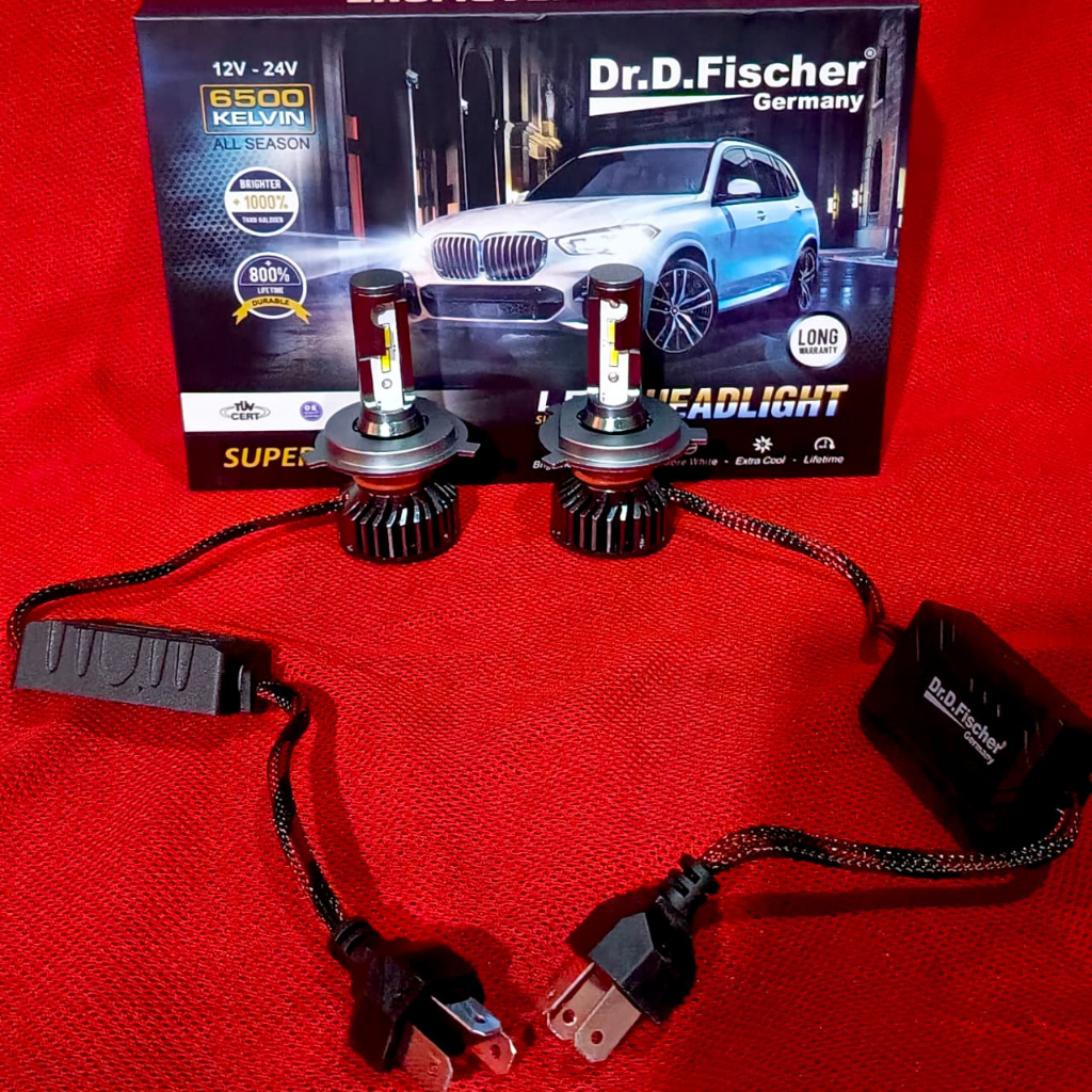 DR D Fischer LED H4 - new Lampu LED H4 DR D Fischer Head Light LED H4 DR D Fischer