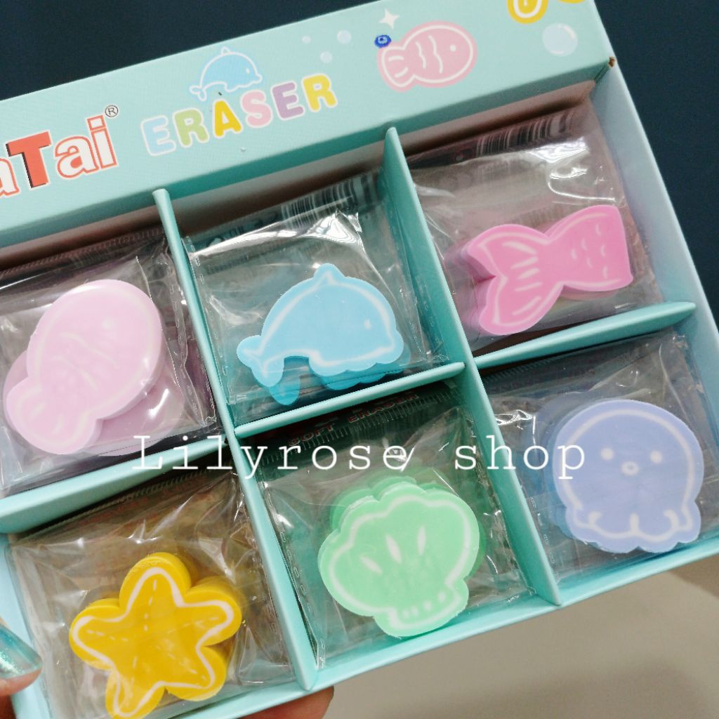 

Penghapus eraser YT1285 sea animal hewan laut