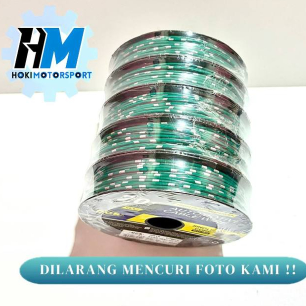 KABEL BINTIK 0,5 MM (20 METER) SERABUT TEMBAGA UNTUK MOBIL & MOTOR - KABEL BINTIK 0.5MM x 20M SERABU