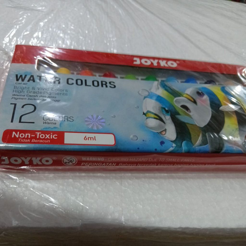 

water colors joyko 12 warna 6ml