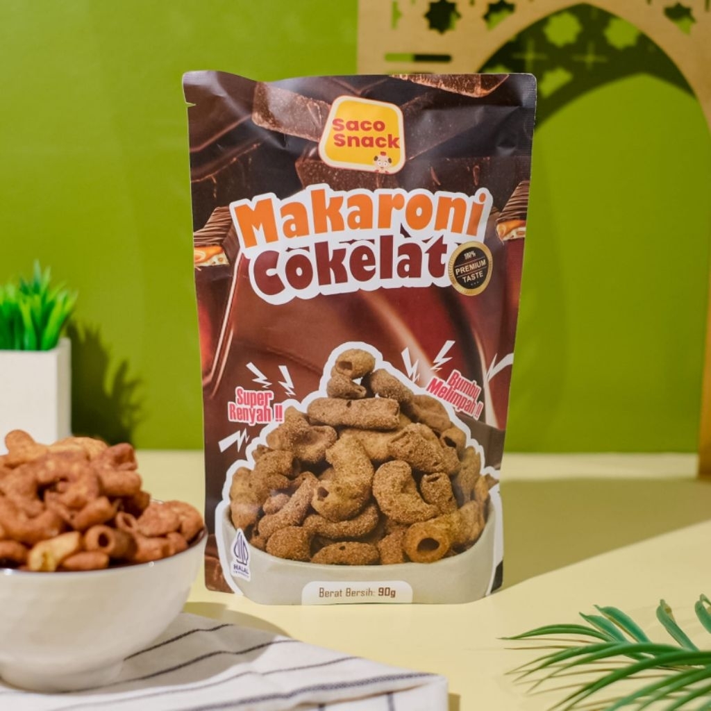 

Makaroni Cokelat / Snack Viral / Makaroni Kekinian