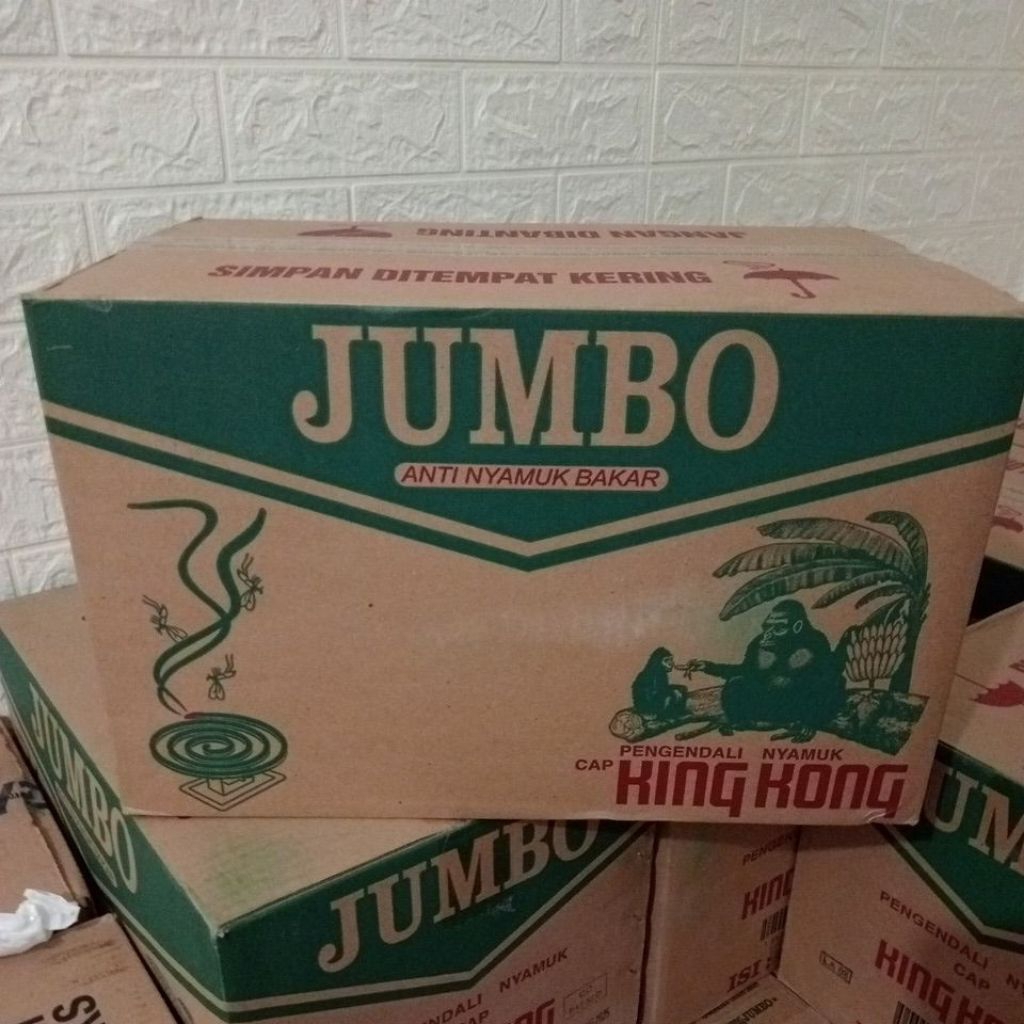 Kingkong jumbo obat nyamuk bakar 1 dus