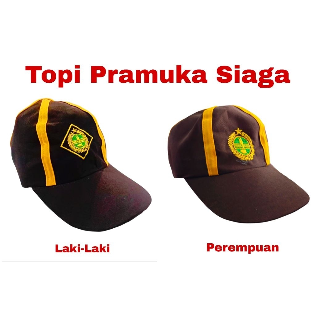 Topi Pramuka Siaga Penegak Penggalang Lakilaki Perempuan