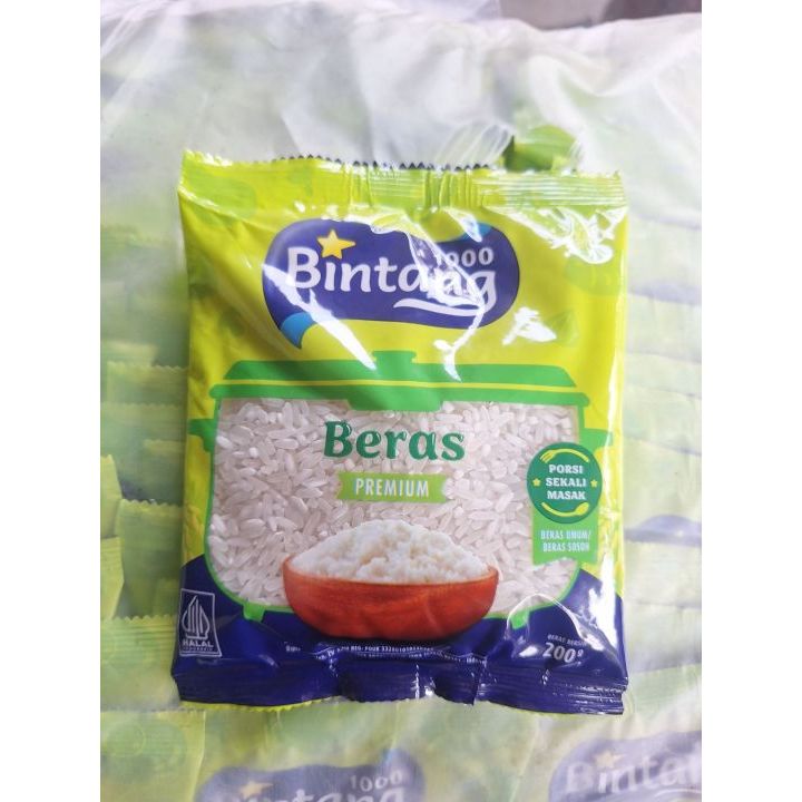 

BERAS PREMIUM 1000 BINTANG 200 GRAM