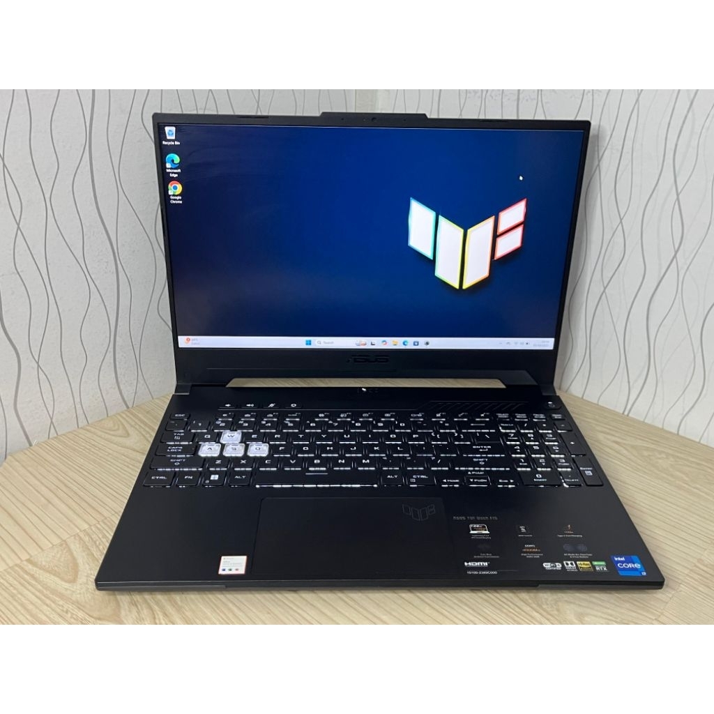 Asus TUF Dash F15  i5-12500H  RTX 3050 (4GB) RAM 16/SSD 512GB