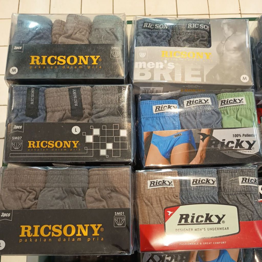 PROMO Celana Dalam RICKY/RICSONY (3box/150.000)