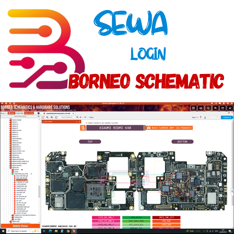 Sewa Login Borneo Schematic