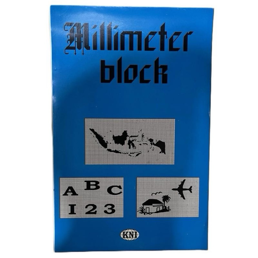 

KNI Buku Milimeter Block Ukuran F4 / Folio Per Pcs