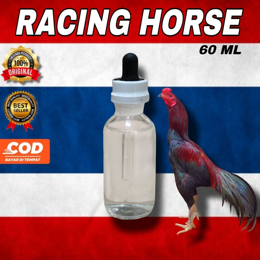 RACING HORSE 60ml ORIGINAL DOPING AYAM LAGA