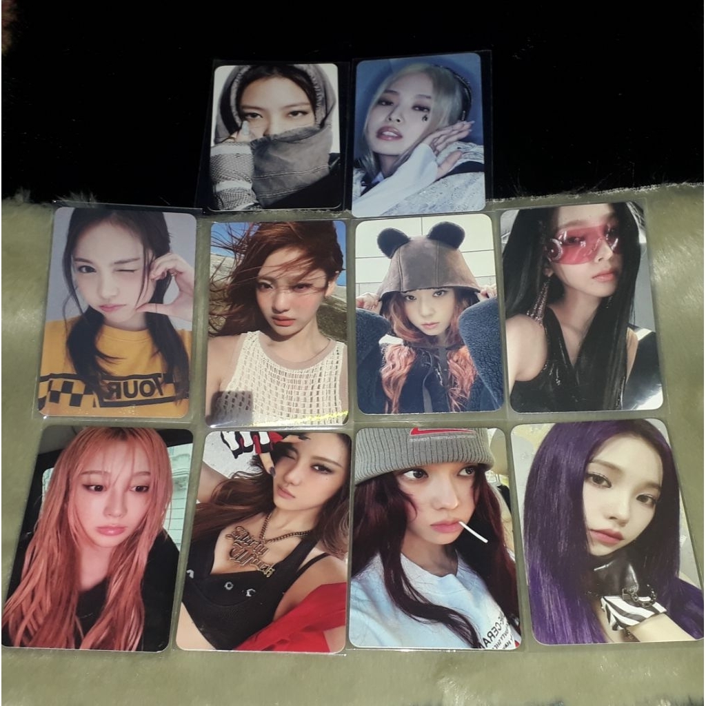 Official PC Photocard Dirty Work Dirty Code Aespa Giselle Winter Ningning Karina Speed Whiplash Carm