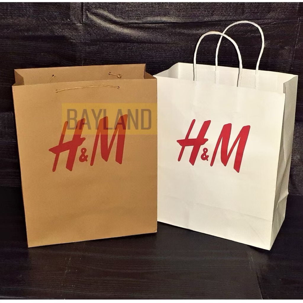 

Paper bag H&M Medium 2 sisi 33 x 26 x 12 cm