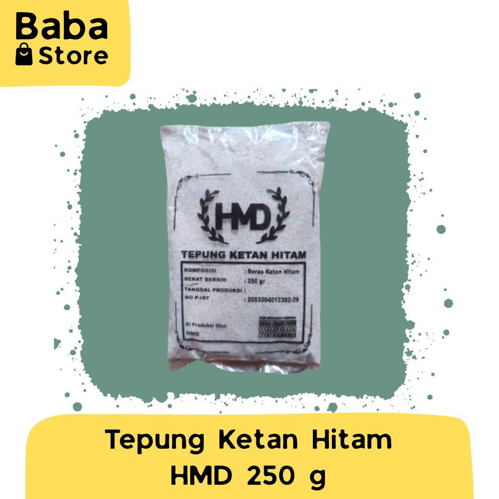 

Tepung Ketan Hitam HMD Premium 250 g